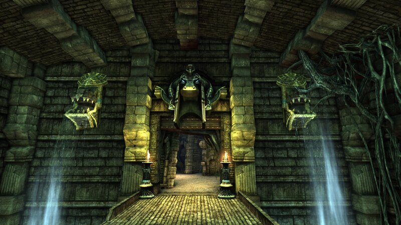 Ancient Stone Temple — Gray, Mysterious, 3d Render