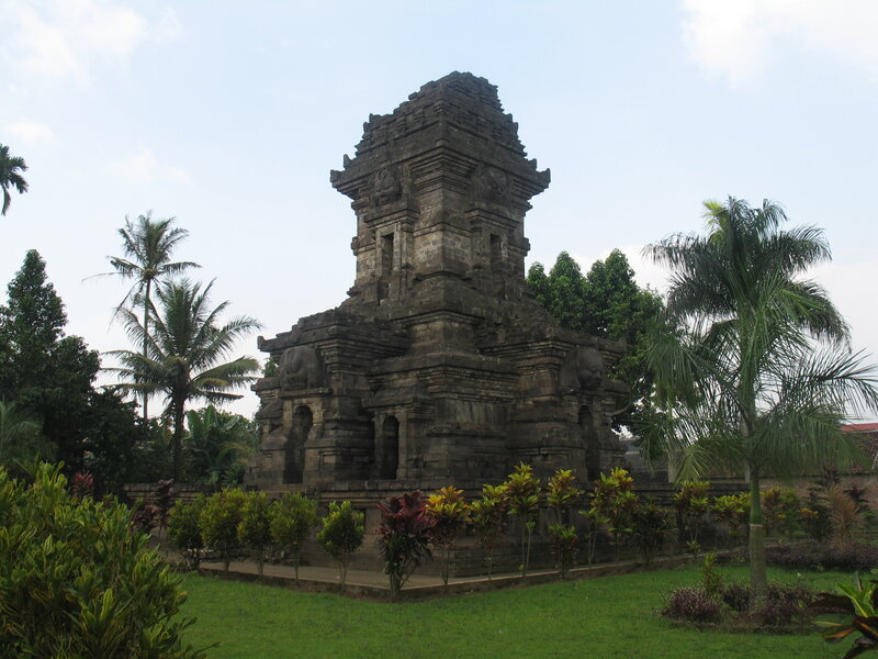 Ancient Stone Temple — Green, Serene