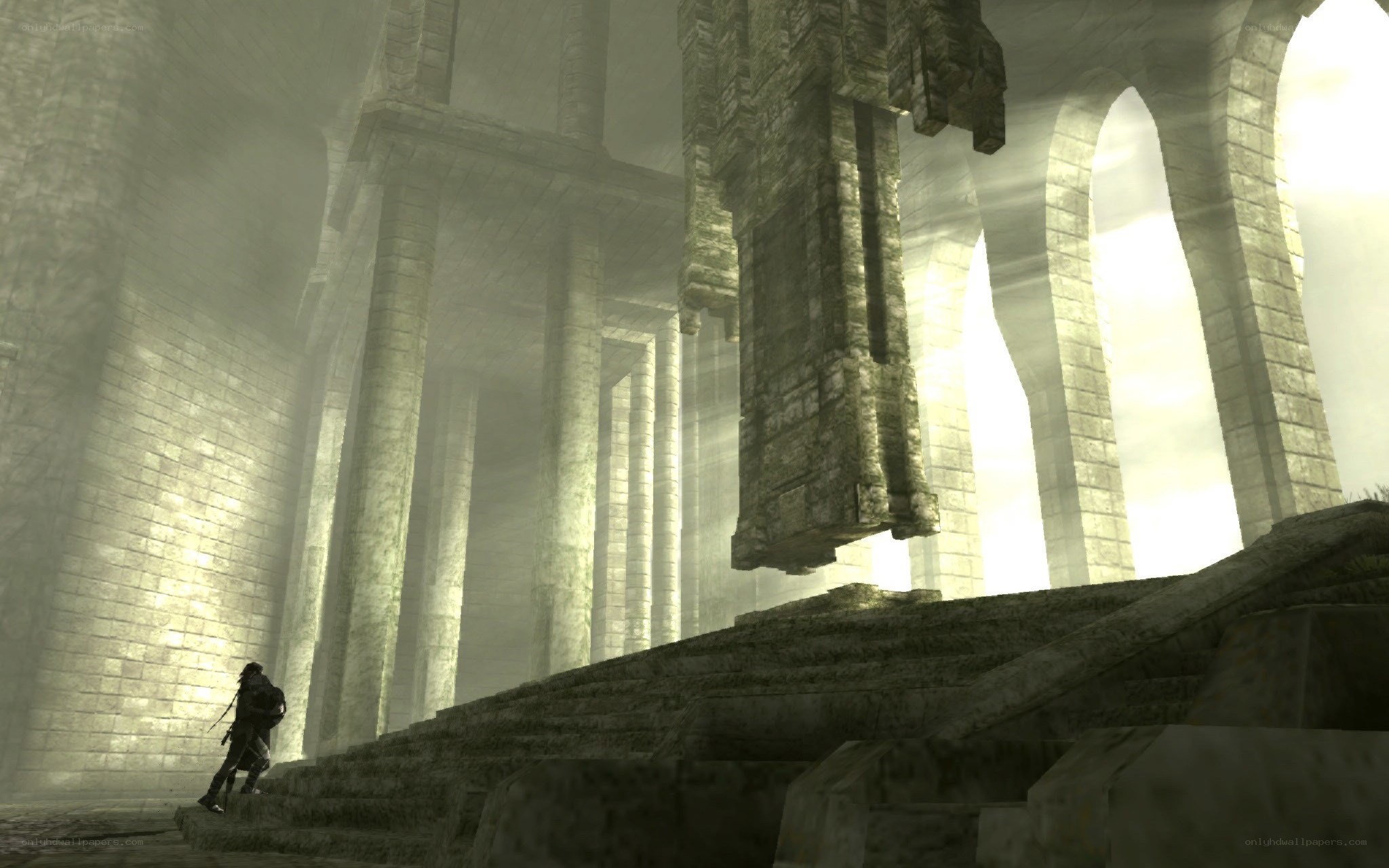 ancient stone temple interior
