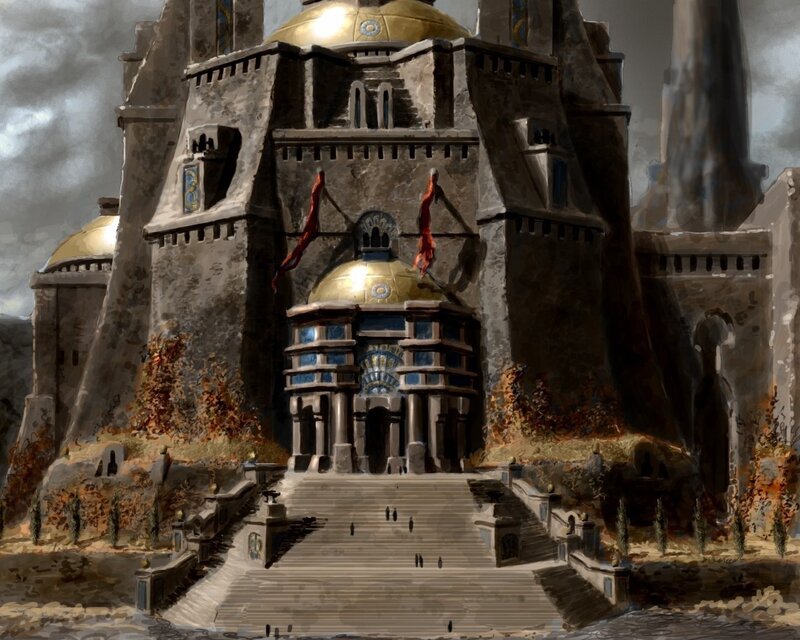 ancient stone temple