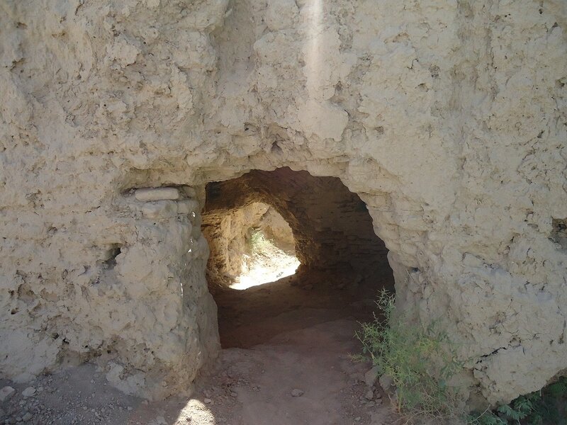 Ancient Stone Tunnel — Beige