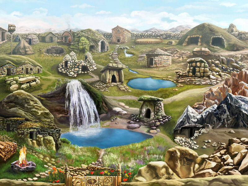 Ancient Stone Village
