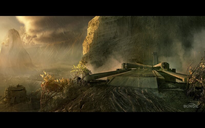 Ancient Structure in Canyon