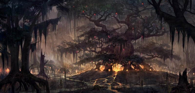 Ancient Swamp Tree