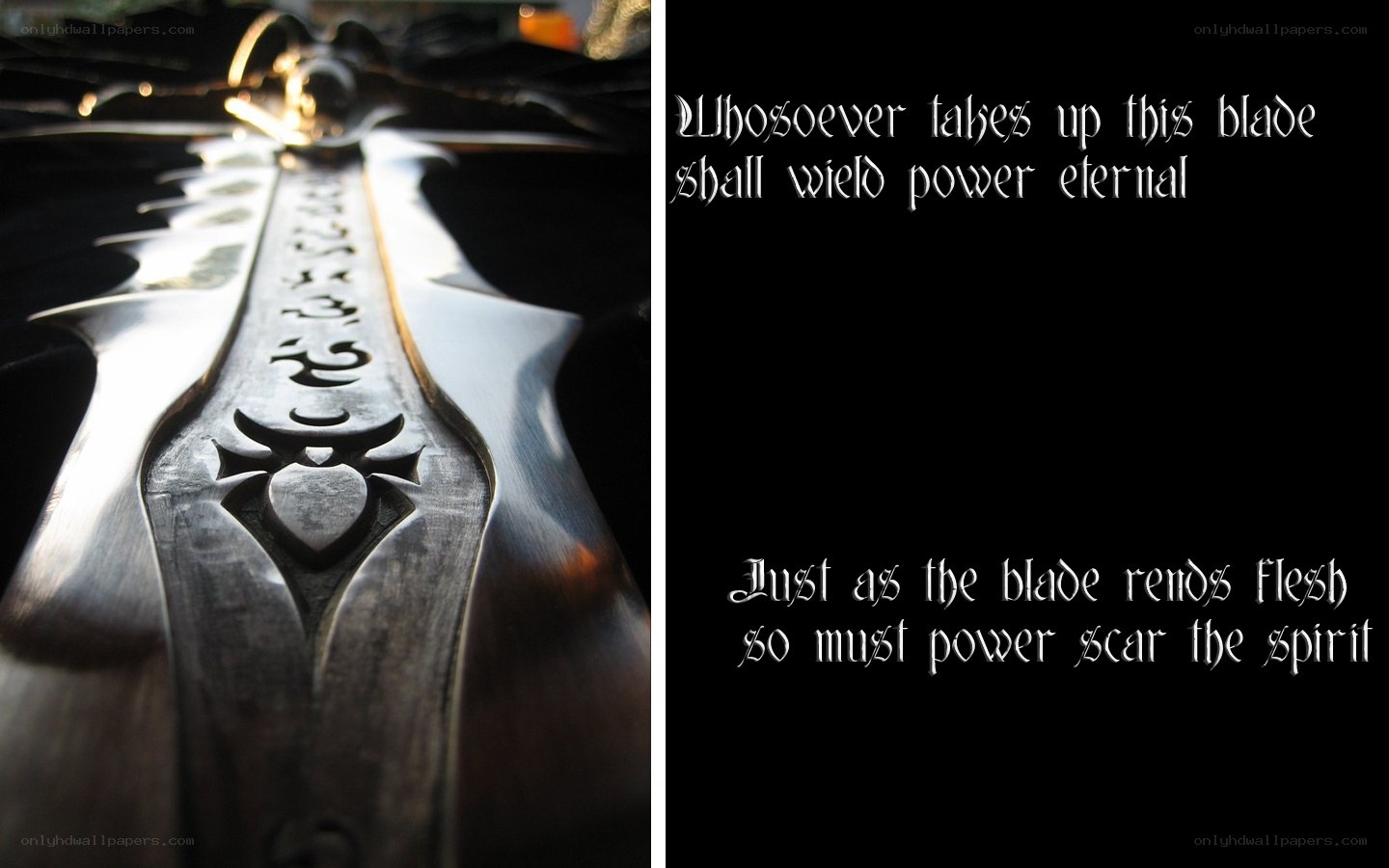 ancient sword with inscription