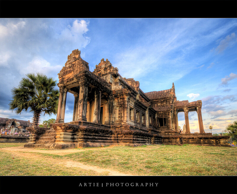 Ancient temple at Angkor Wat