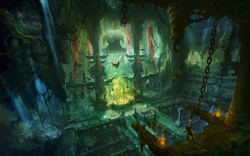 ancient temple cavern