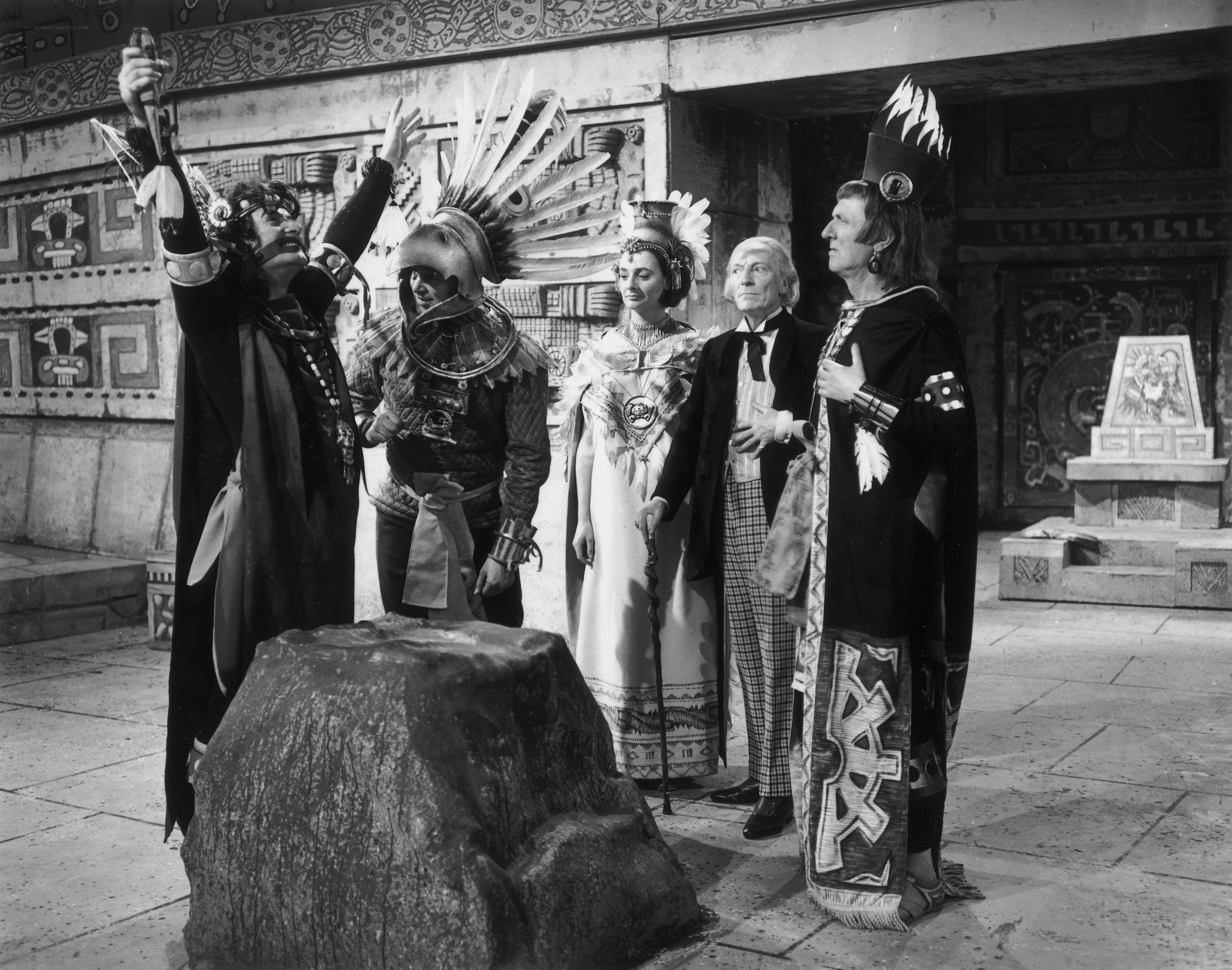 ancient temple ceremony scene