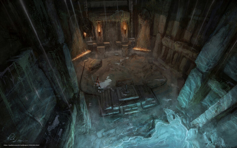 ancient temple chamber