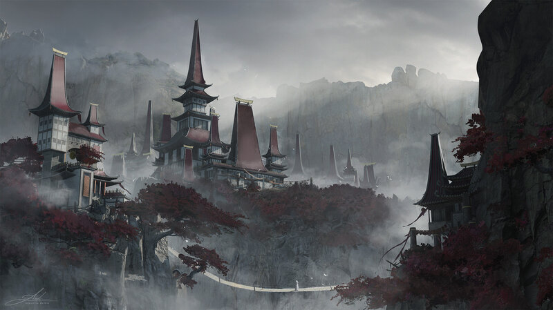 Ancient Temple City — Gray
