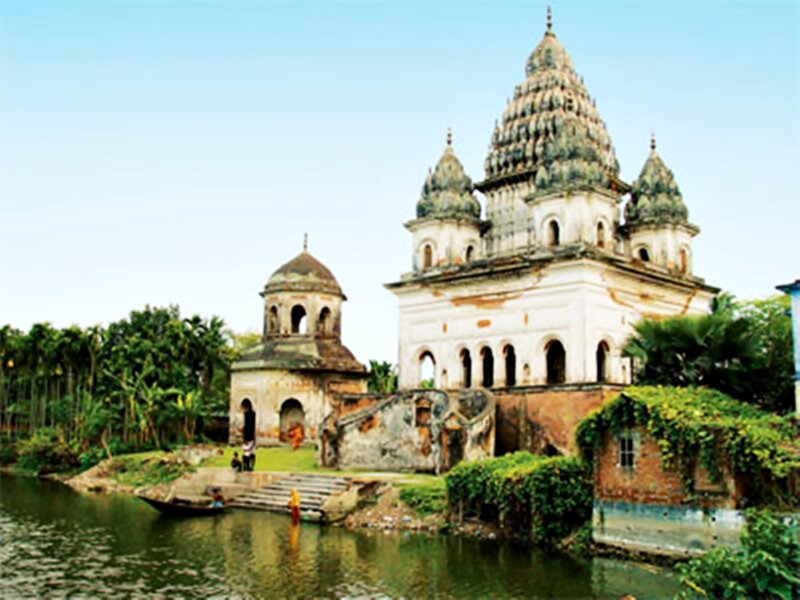 Ancient Temple Complex — Green, Serene, Afternoon