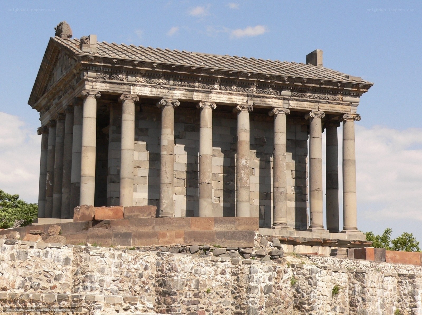 Ancient temple in Armenia