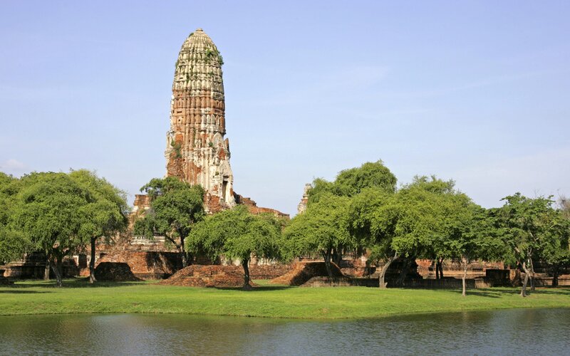 Ancient temple in Ayutthaya