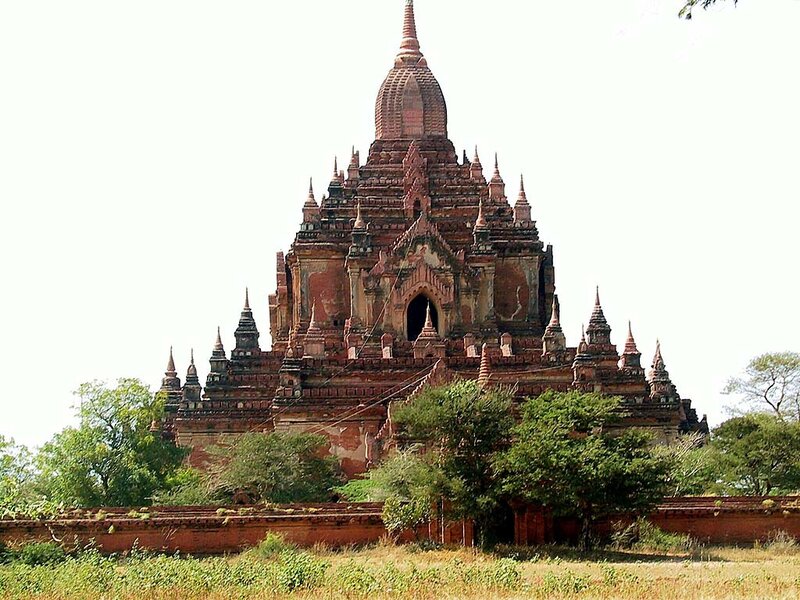 ancient temple in bagan