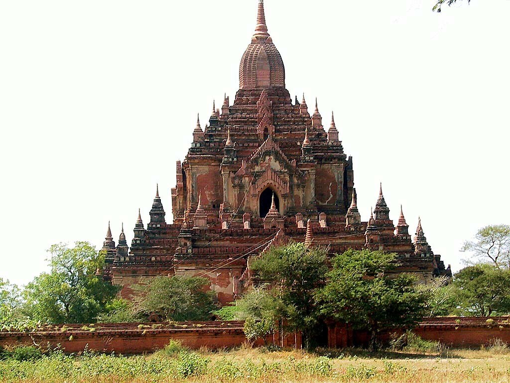 ancient temple in bagan
