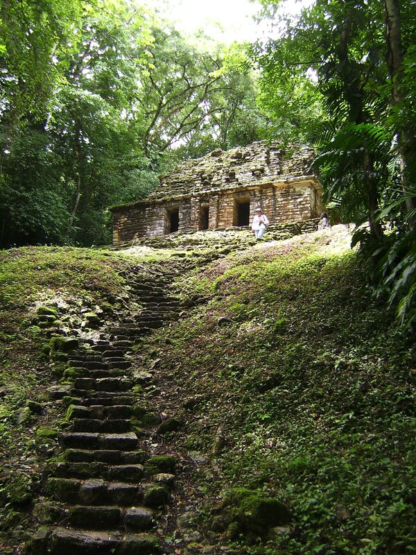 ancient temple in jungle