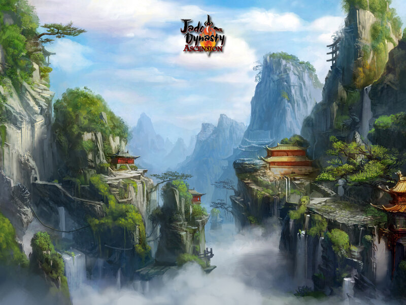 Ancient Temple in Mountains