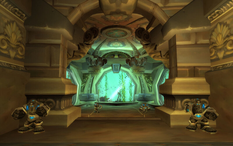 ancient temple interior