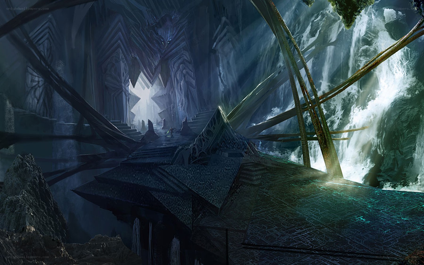 ancient temple ruin