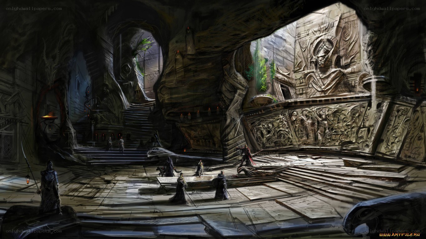ancient temple ruins