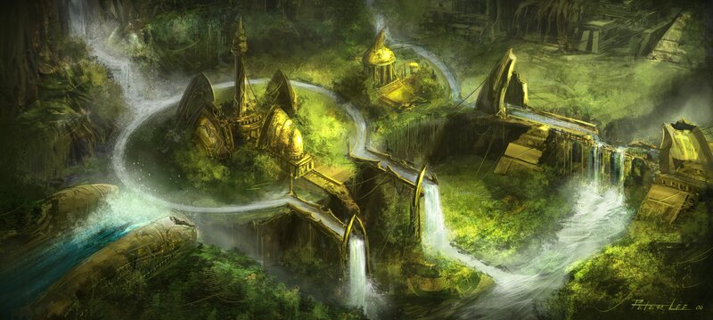 ancient temple ruins