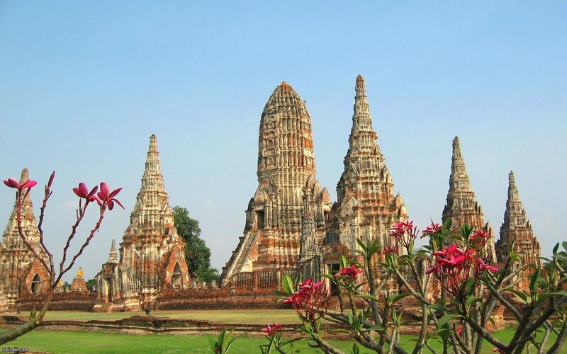 Ancient temple ruins in Thailand