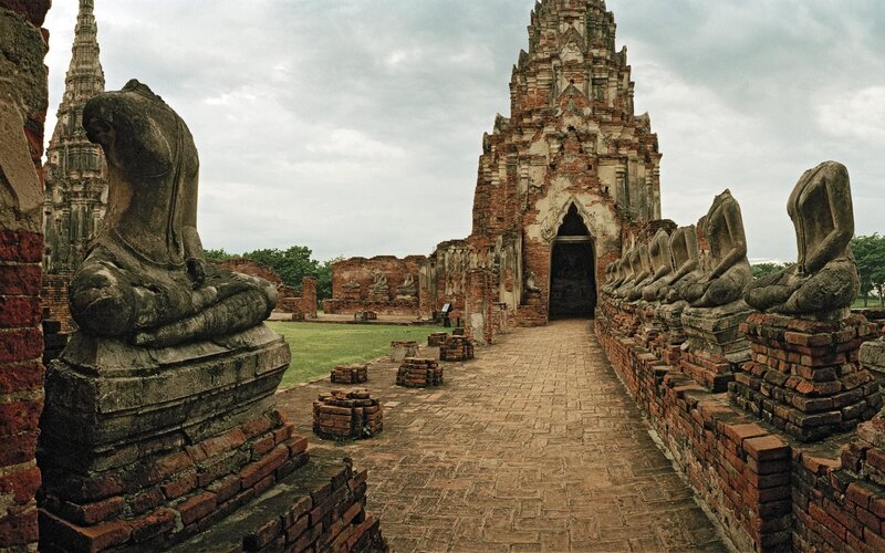 Ancient temple ruins in Thailand