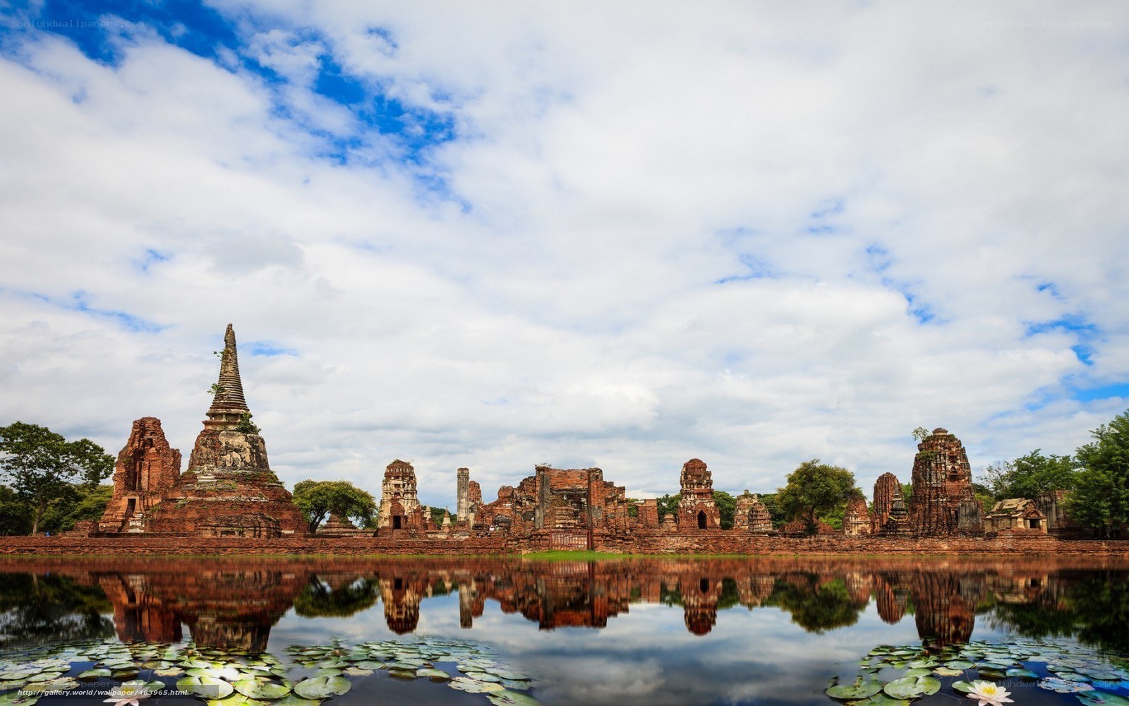 Ancient temple ruins in Thailand