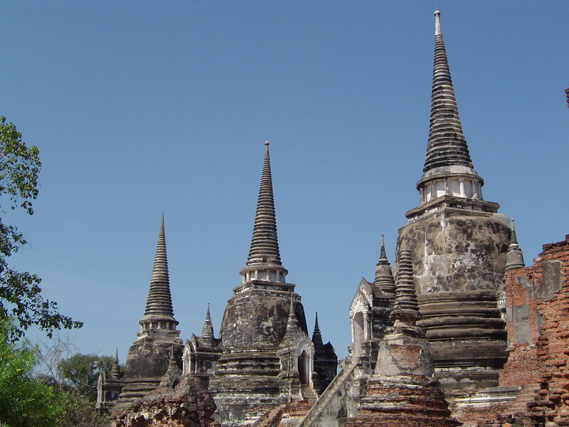 ancient temple spires