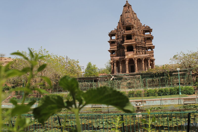 Ancient Temple Structure — Brown
