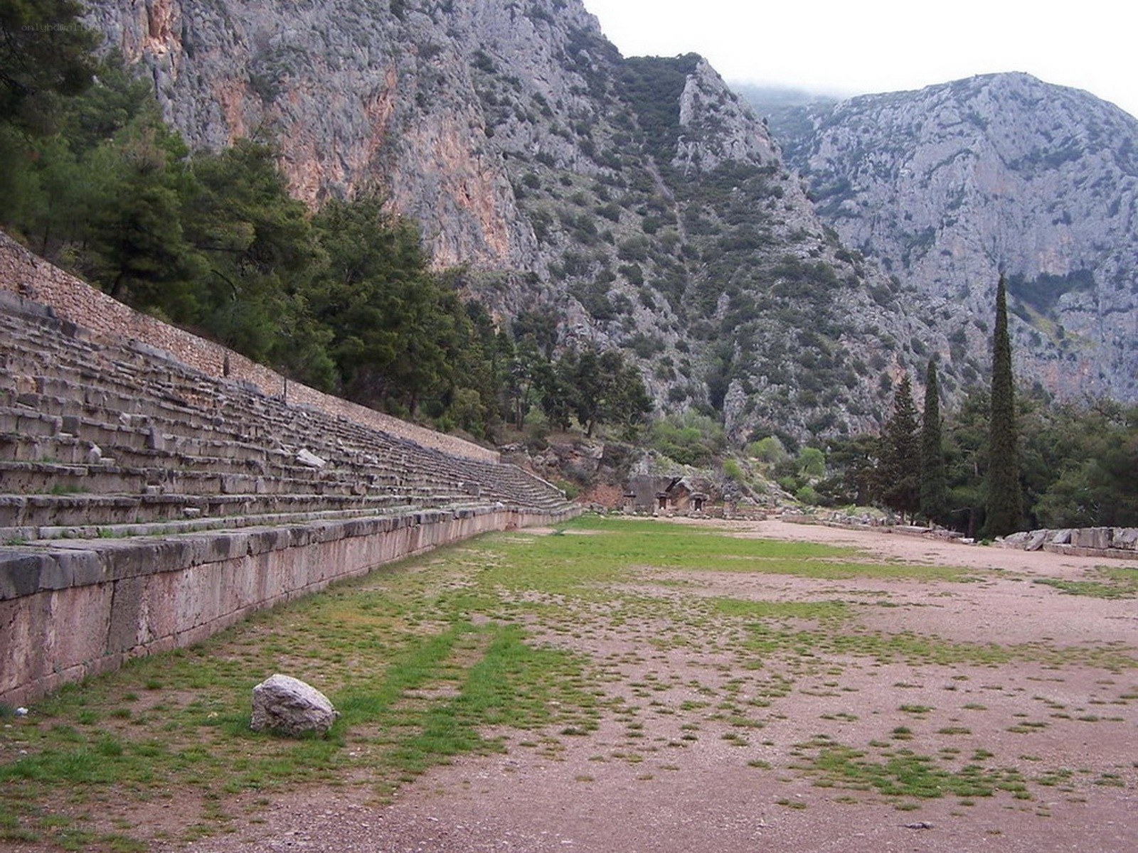 Ancient theater at Delphi