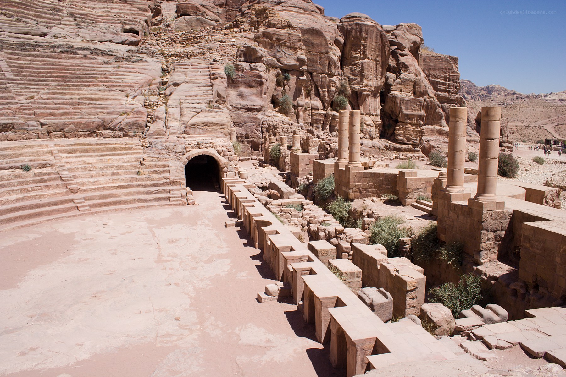 Ancient theater in Petra
