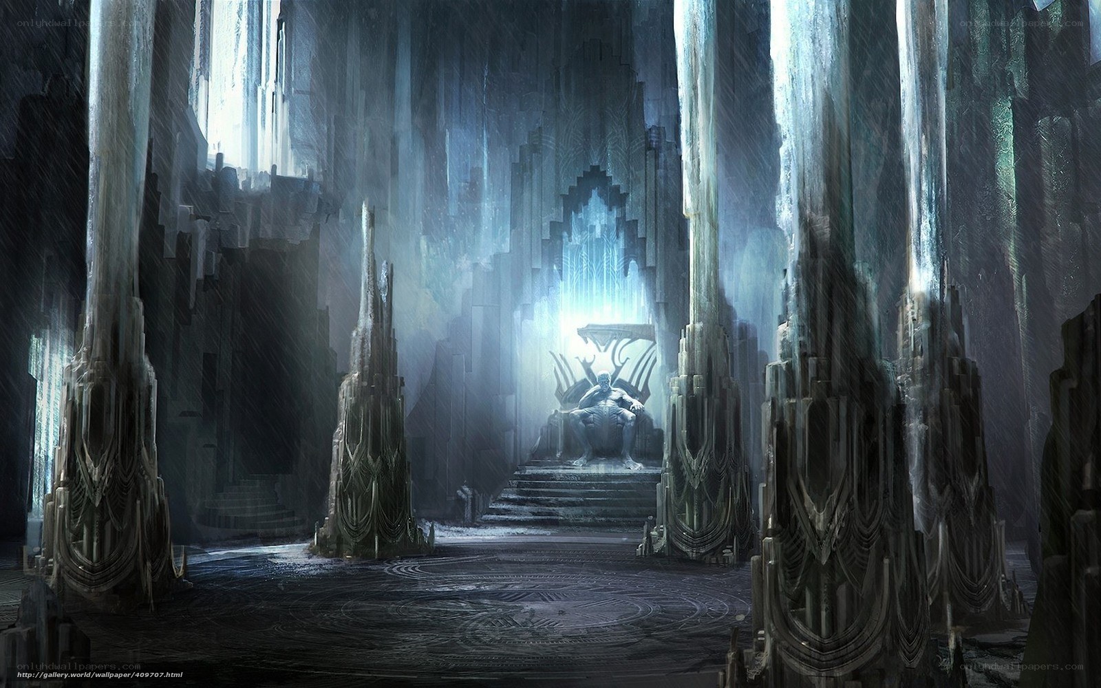 ancient throne room