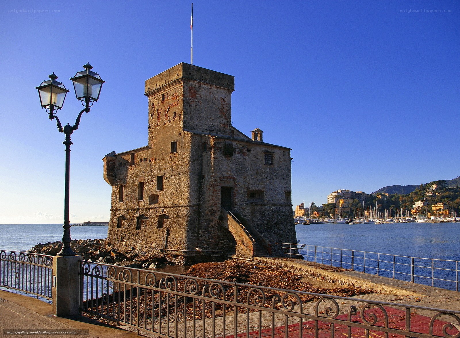 ancient tower by the sea