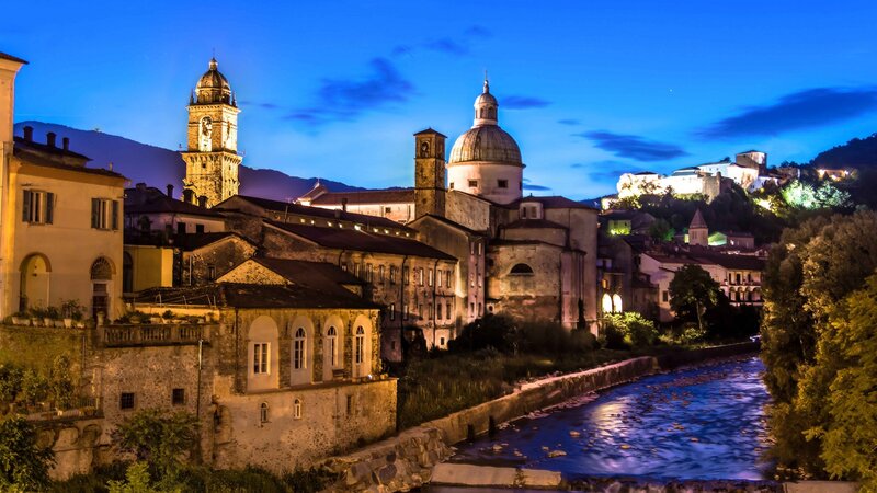 Ancient Town at Night