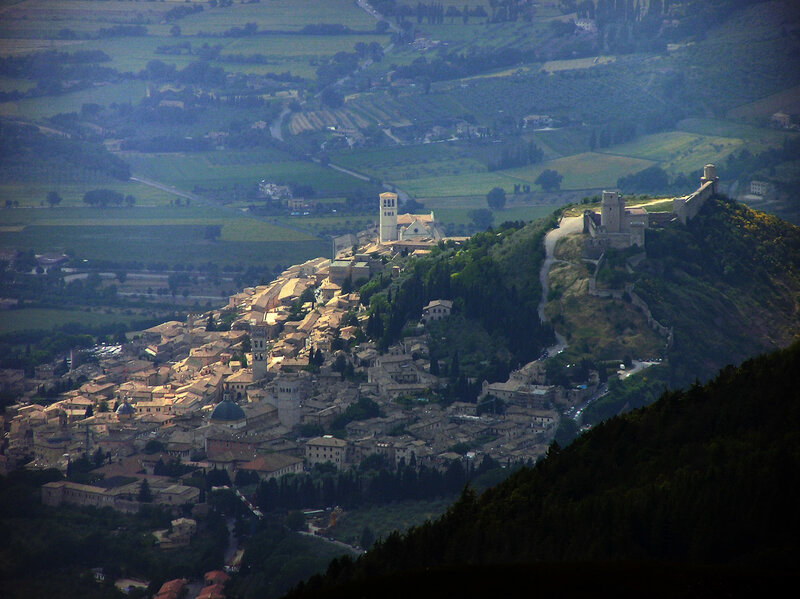 Ancient Town on Hill