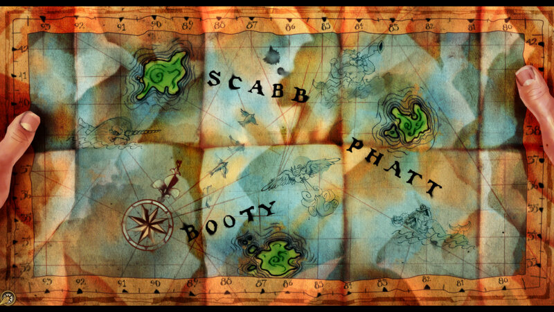 ancient treasure map