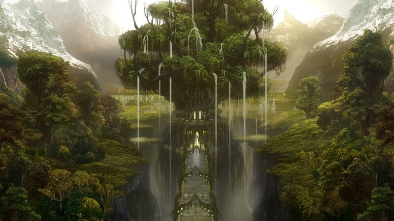Ancient Tree Temple — Green