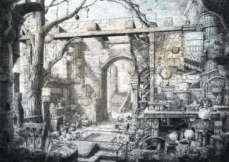 Ancient Treehouse Interior