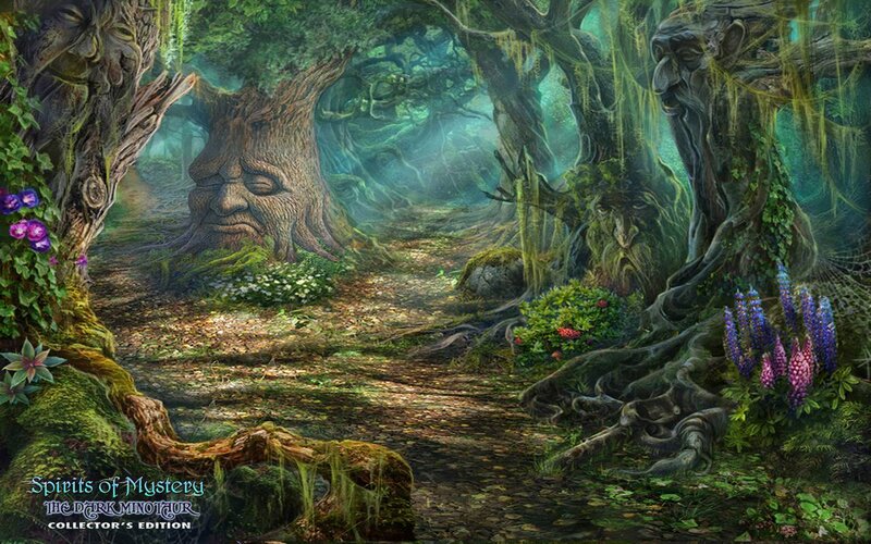 Ancient Trees with Faces