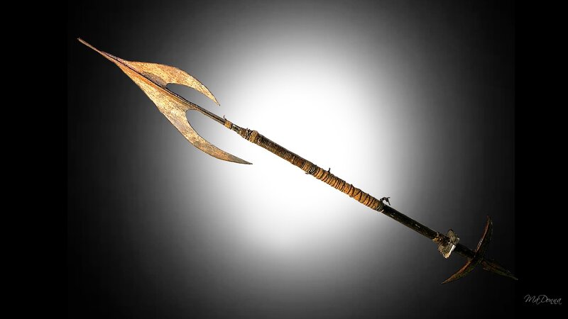 Ancient Trident Weapon