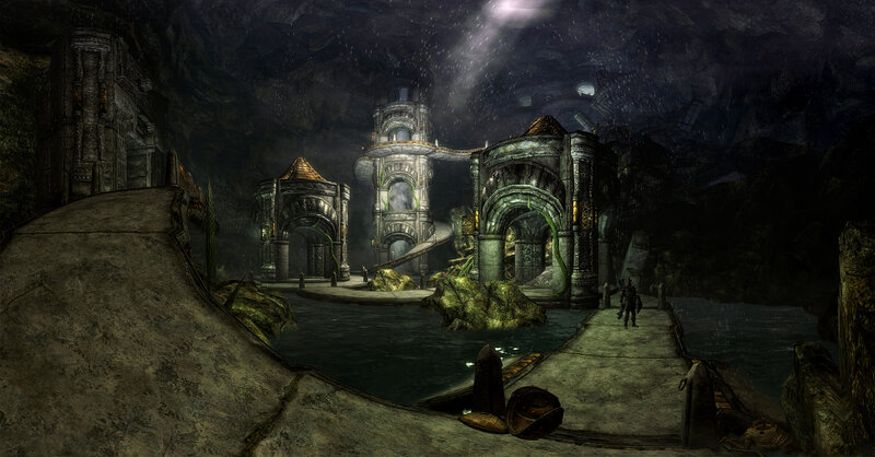 ancient underground temple