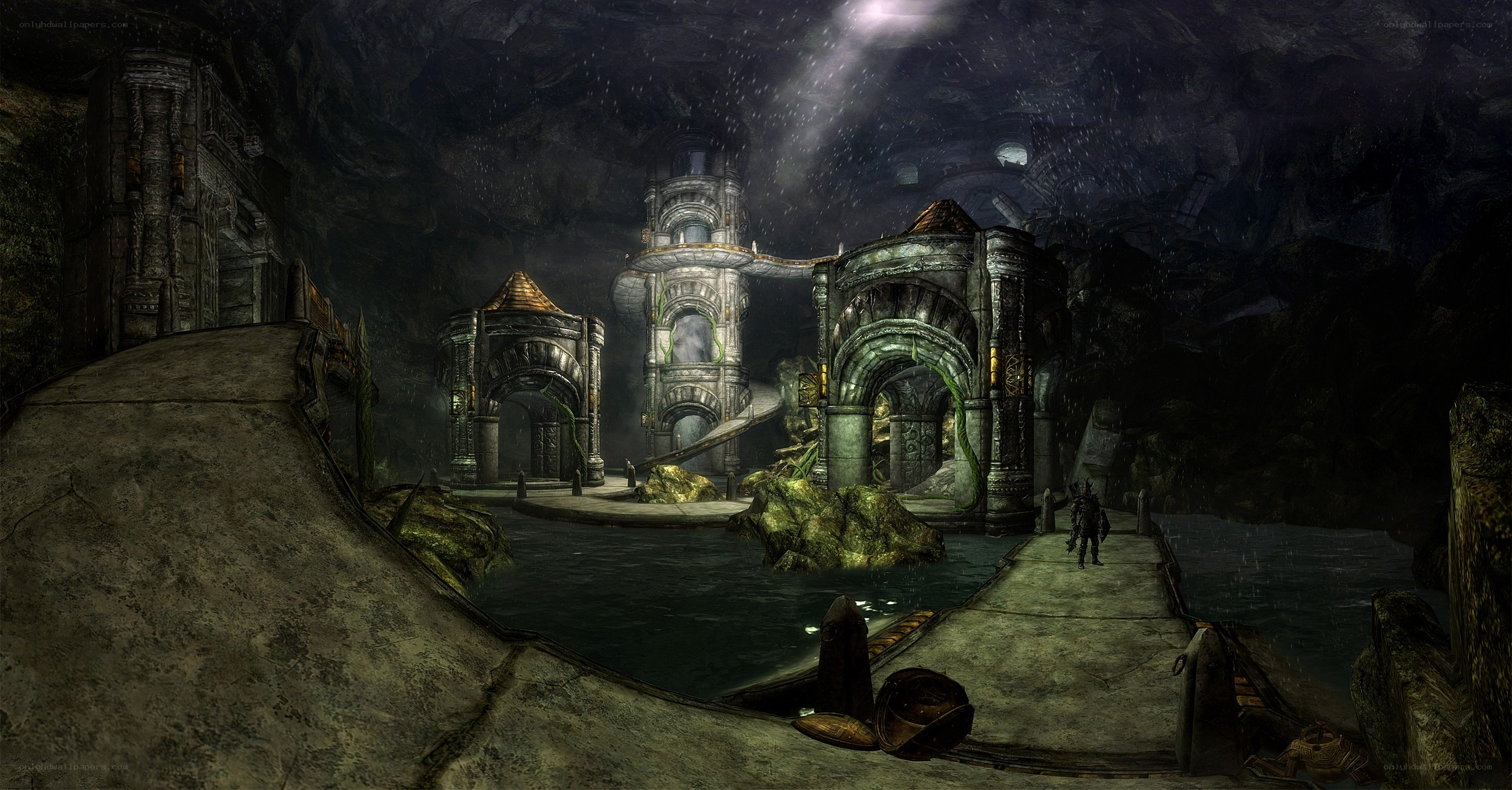 ancient underground temple