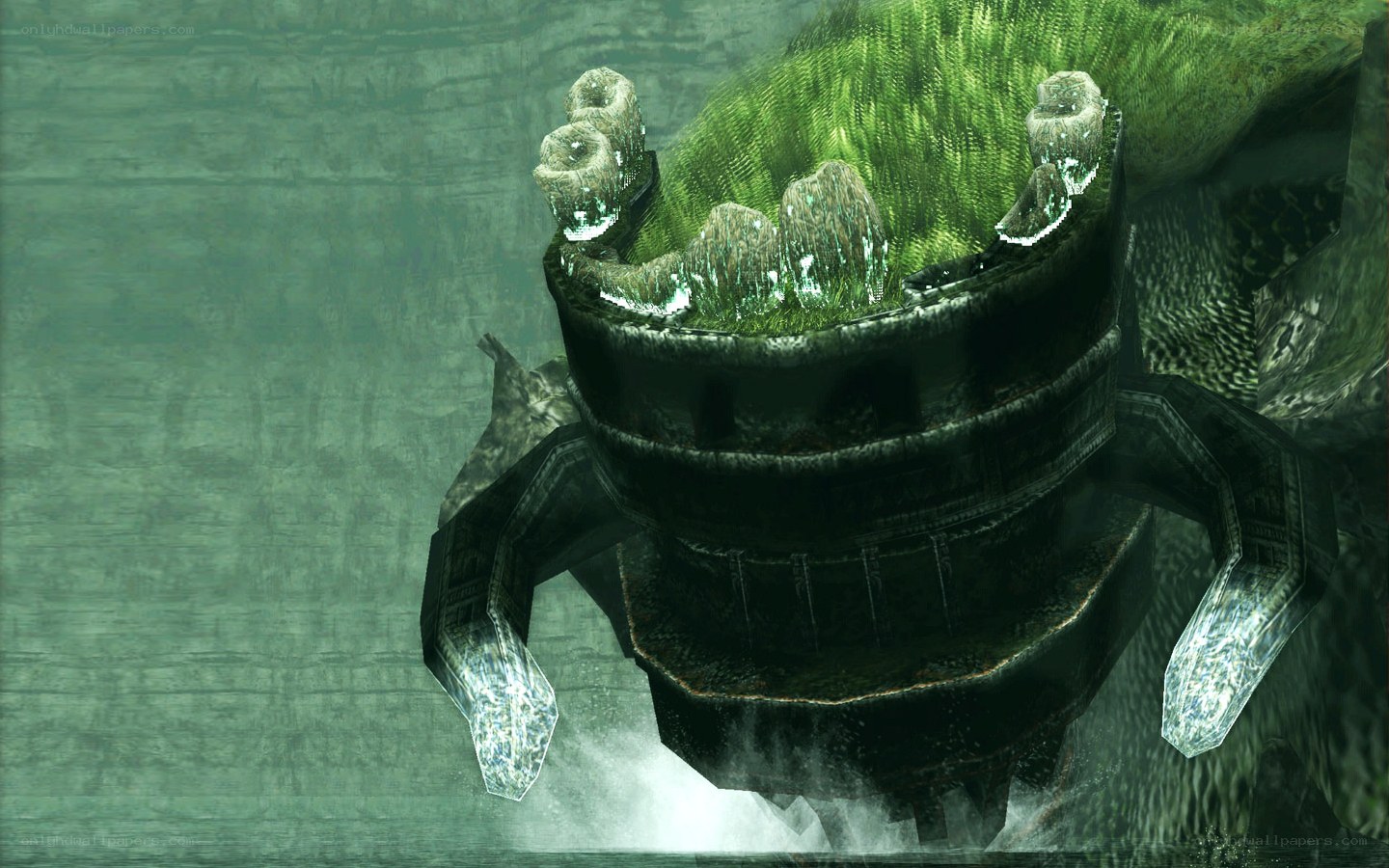 ancient underwater structure