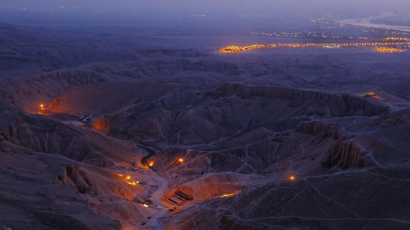 Ancient Valley at Dusk