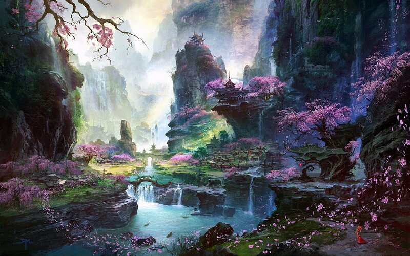 Ancient Village in Canyon