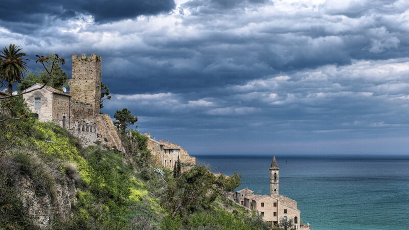 Ancient Village on Cliff