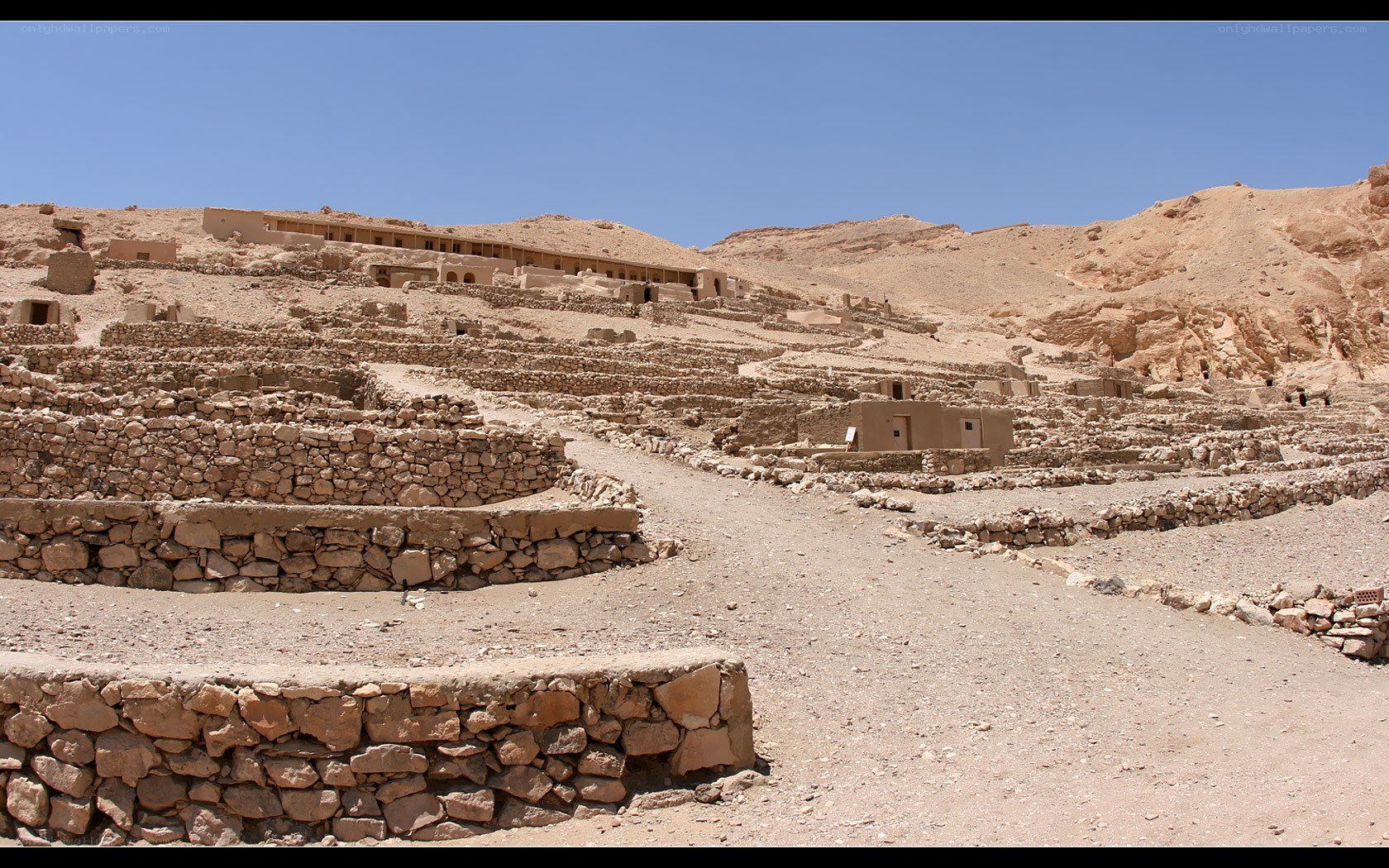 ancient village ruins