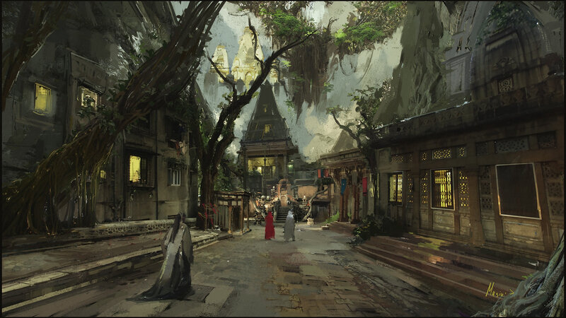 Ancient Village Street