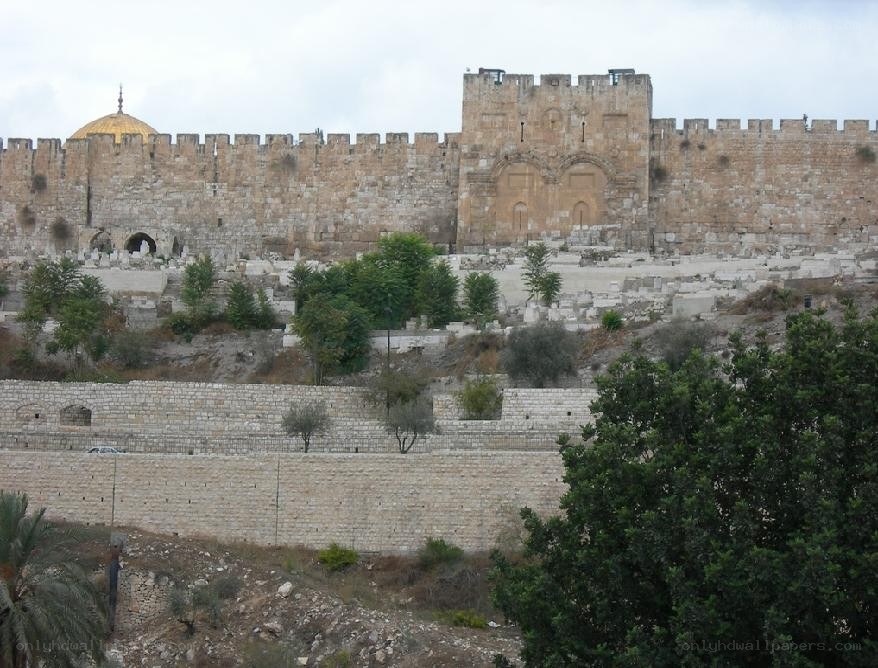 Ancient walls of Jerusalem